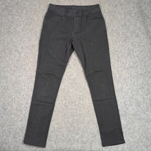 Standard James Perse Black Garment Dyed Birdseye Twill 5 Pocket Pants Size 28x30